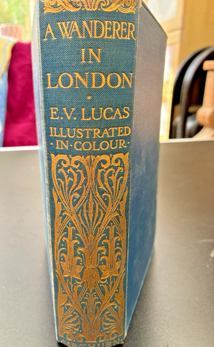 Vintage book wanderer in - book, a